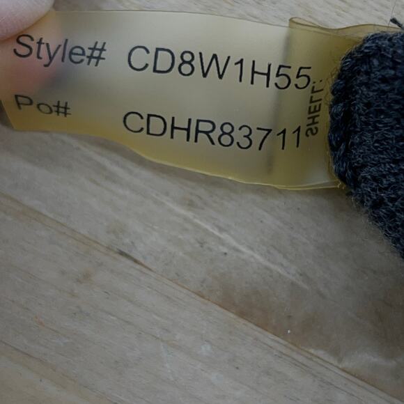 Calvin Klein Womens Size 4 Dress Grey Cable Knit Mock Neck Short Sleeve Sweater - Picture 14 of 15